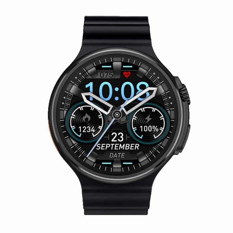 V3 Ultra Max 1.6 inch TFT Round Screen Smart Watch Supports Voice Calls/Blood Oxygen Monitoring(Black) - Smart Watches by PMC TechLife | Online Shopping South Africa | PMC TechLife