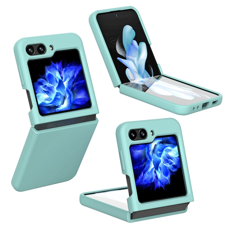 For Samsung Galaxy Z Flip5 Silicone Skin Feel Folding Phone Case(Grey) - free shipping - PMC TechLife - Order now!