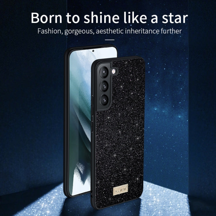 For Samsung Galaxy S23 Ultra 5G SULADA Glittery TPU Hybrid Handmade Leather Phone Case(Colorful) - Galaxy S23 Ultra 5G Cases by SULADA | Online Shopping South Africa | PMC TechLife | Buy Now Pay Later Mobicred