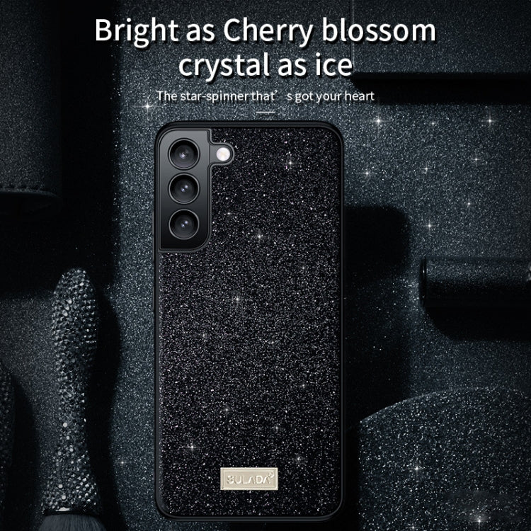 For Samsung Galaxy S23 Ultra 5G SULADA Glittery TPU Hybrid Handmade Leather Phone Case(Colorful) - Galaxy S23 Ultra 5G Cases by SULADA | Online Shopping South Africa | PMC TechLife | Buy Now Pay Later Mobicred