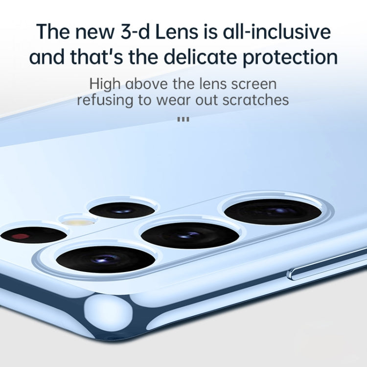 For Samsung Galaxy S23 Ultra 5G SULADA Shockproof Plating TPU Transparent Phone Case(New Blue) - Galaxy S23 Ultra 5G Cases by SULADA | Online Shopping South Africa | PMC TechLife