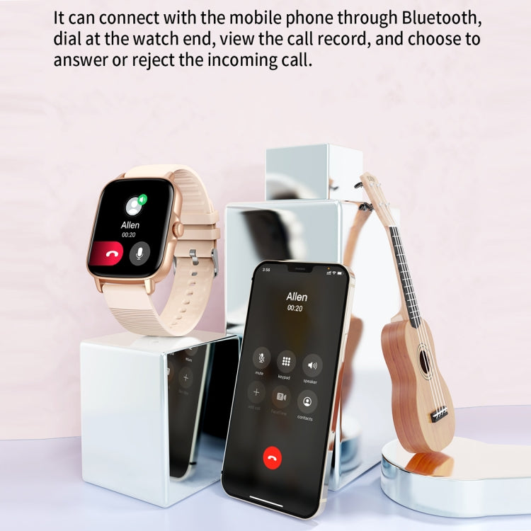 KT59 Pro 1.83 inch IPS Screen Smart Watch Supports Bluetooth Call/Blood Oxygen Monitoring(Silver) - Smart Watches by PMC TechLife | Online Shopping South Africa | PMC TechLife