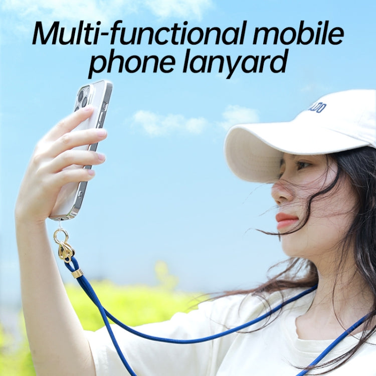 SULADA Multifunctional Universal Mobile Phone Love Lanyard(Orange) - free shipping - PMC TechLife - Order now!