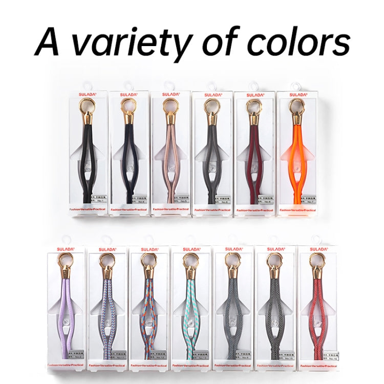 SULADA Multifunctional Universal Mobile Phone Wrist Lanyard(Orange Blue) - Others Accessories by SULADA | Online Shopping South Africa | PMC TechLife