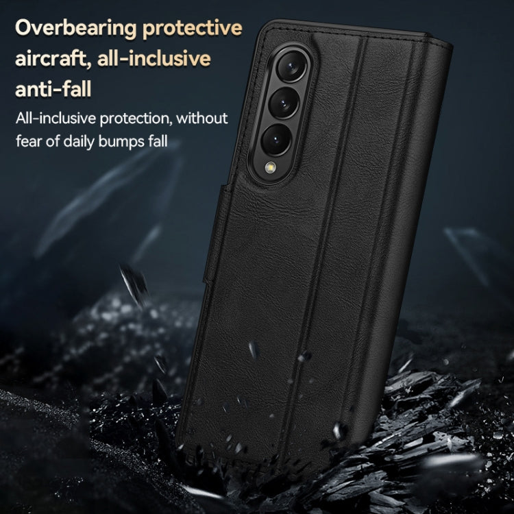 For Samsung Galaxy Z Fold2 / W21 SULADA All-inclusive Magnetic Snap Flip Leather Phone Case(Red) - free shipping - PMC TechLife - Order now!