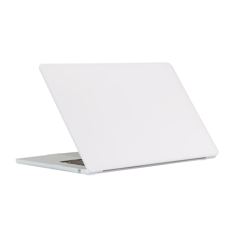 For MacBook Air 15.3 inch A2941 Laptop Frosted Style PC Protective Case(White) - MacBook Air Cases by PMC TechLife | Online Shopping South Africa | PMC TechLife | Buy Now Pay Later Mobicred