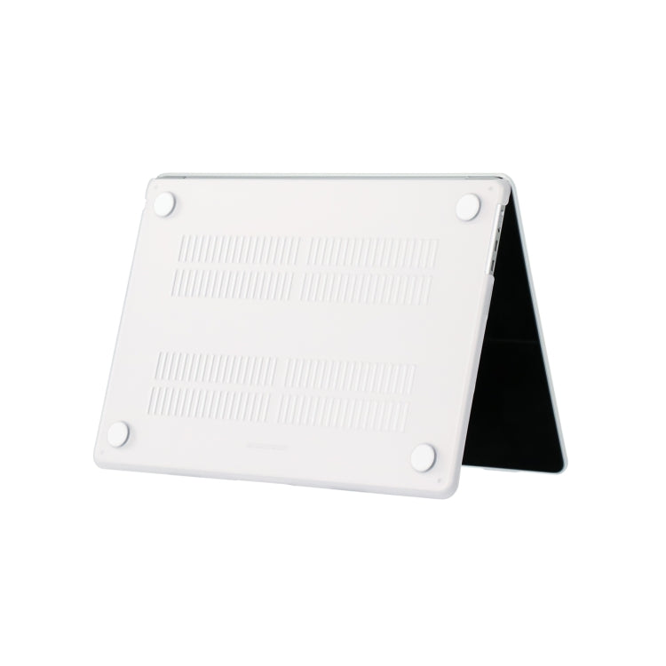 For MacBook Air 15.3 inch A2941 Laptop Frosted Style PC Protective Case(White) - MacBook Air Cases by PMC TechLife | Online Shopping South Africa | PMC TechLife | Buy Now Pay Later Mobicred