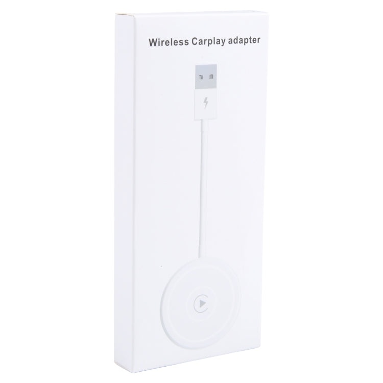 USB + USB-C / Type-C Wired to Wireless Carplay Adapter for iPhone(White) - free shipping - PMC TechLife - Order now!