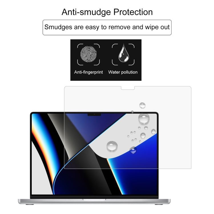 For MacBook Pro 14.2 inch A2442/A2779 25pcs 9H Laptop Screen Explosion-proof Tempered Glass Protective Film - Screen Protectors by PMC TechLife | Online Shopping South Africa | PMC TechLife | Buy Now Pay Later Mobicred