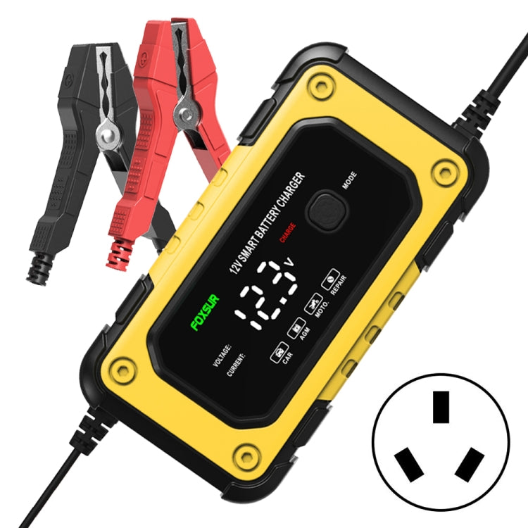 FOXSUR FBC1206E 6A 12V Car / Motorcycle Smart Battery Charger(AU Plug) - Battery Charger by FOXSUR | Online Shopping South Africa | PMC TechLife | Buy Now Pay Later Mobicred