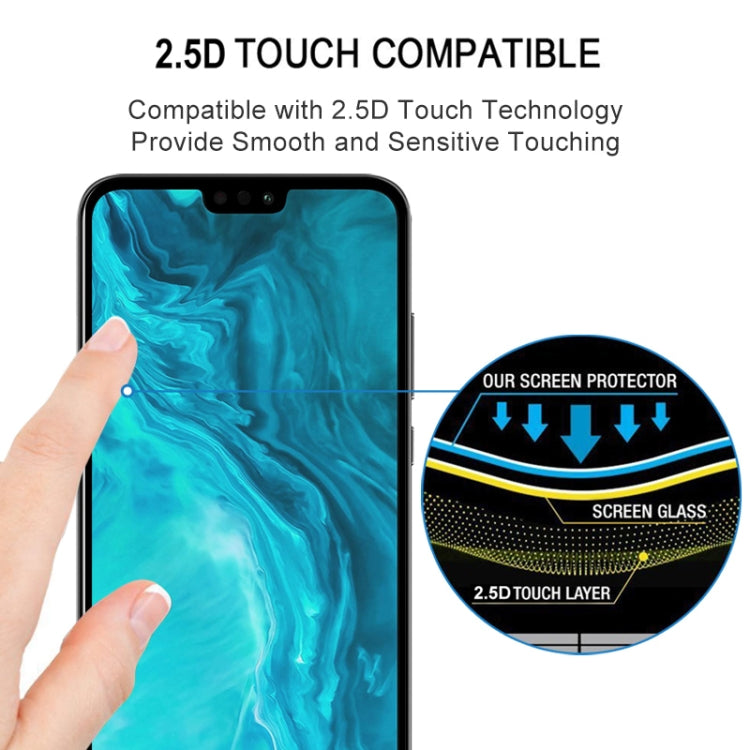 For Huawei Honor 9X Lite Full Glue Full Screen Tempered Glass Film(Black) - free shipping - PMC TechLife - Order now!
