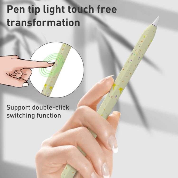 For Apple Pencil 1 LOVE MEI Luminous Silicone Protective Pen Case(Green) - Pencil Accessories by LOVE MEI | Online Shopping South Africa | PMC TechLife