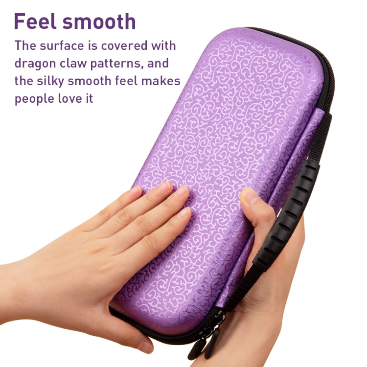 For Nintendo Switch Game Console Dragon Claw Pattern Storage Bag(Purple) - Bags by PMC TechLife | Online Shopping South Africa | PMC TechLife | Buy Now Pay Later Mobicred