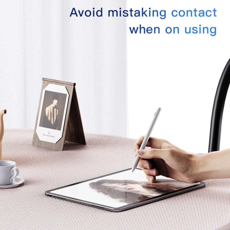 Yesido ST10 Dual Mode Active Magnetic Capacitive Stylus(White) - Stylus Pen by Yesido | Online Shopping South Africa | PMC TechLife | Buy Now Pay Later Mobicred