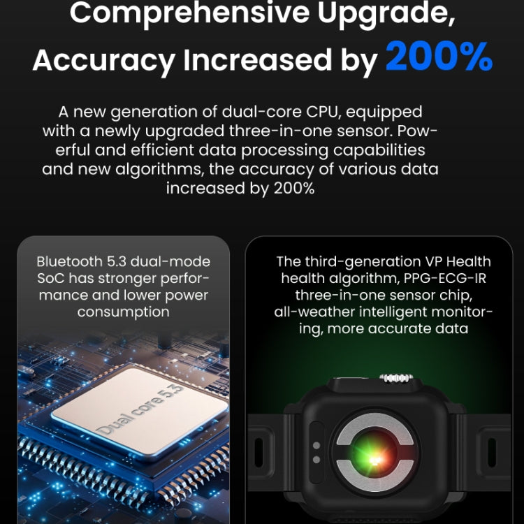 SPOVAN H6 1.83 inch TFT Screen Smart Watch Supports Bluetooth Call/Blood Oxygen Monitoring(Black) - Smart Watches by SPOVAN | Online Shopping South Africa | PMC TechLife | Buy Now Pay Later Mobicred