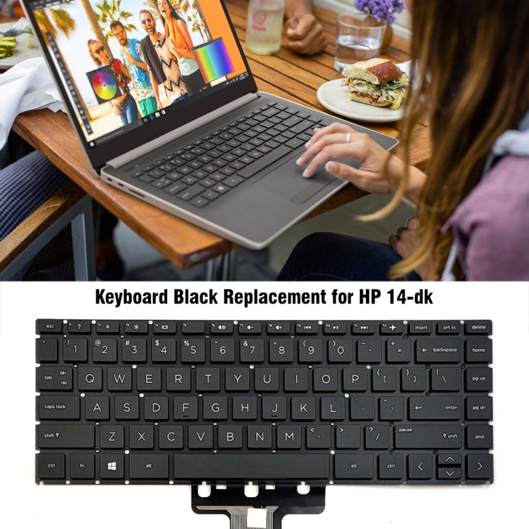 For HP 14-CF / 14s-CF / 14-DK / 14s-DK US Version Keyboard - Replacement Keyboards by PMC TechLife | Online Shopping South Africa | PMC TechLife | Buy Now Pay Later Mobicred