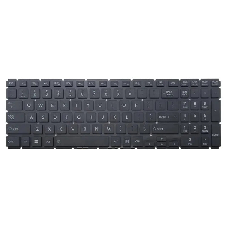For TOSHIBA Satellite L50-B / L50D-B US Version Keyboard with Number Key - Replacement Keyboards by PMC TechLife | Online Shopping South Africa | PMC TechLife