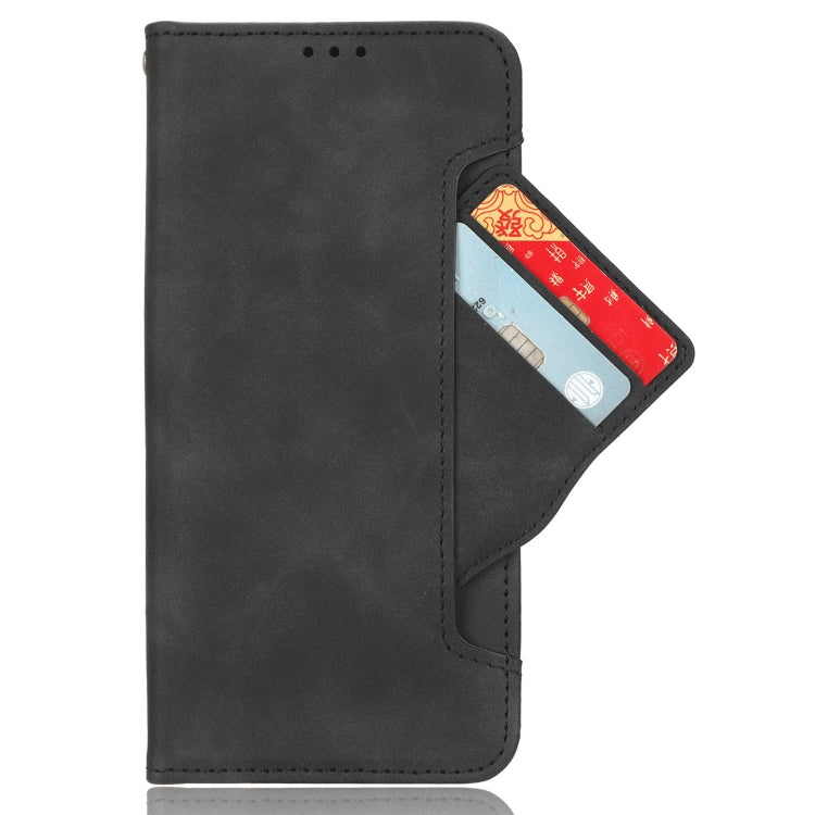 For Blackview Oscal C30 / C30 Pro Skin Feel Calf Texture Card Slots Leather Phone Case(Black) - free shipping - PMC TechLife - Order now!