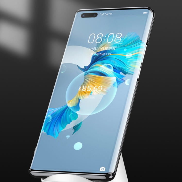 For Huawei Mate 40 Pro GKK Electroplating Leather Surface Phone Case(Yellow) - Huawei Cases by GKK | Online Shopping South Africa | PMC TechLife | Buy Now Pay Later Mobicred