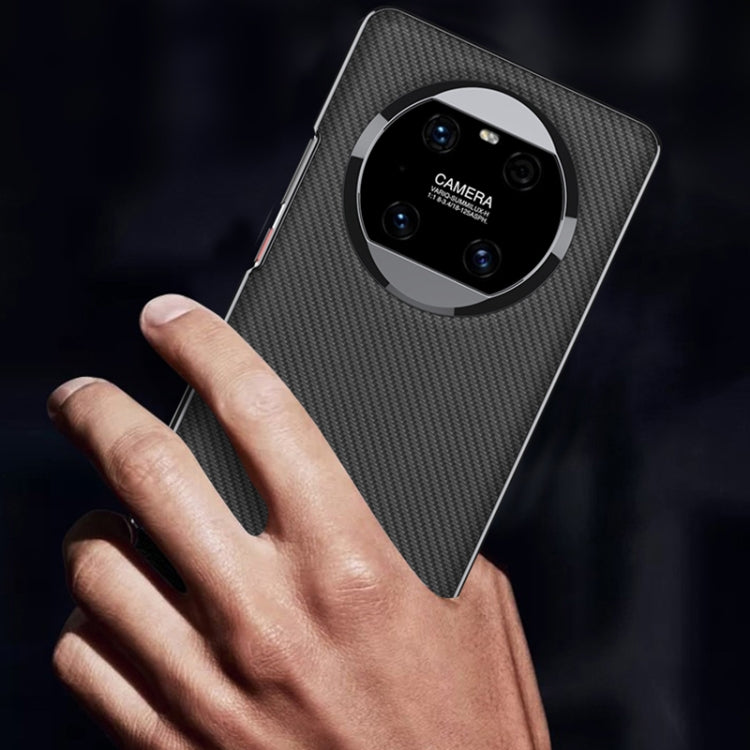 For Huawei Mate 40 Pro GKK Electroplating Leather Surface Phone Case(Yellow) - Huawei Cases by GKK | Online Shopping South Africa | PMC TechLife | Buy Now Pay Later Mobicred