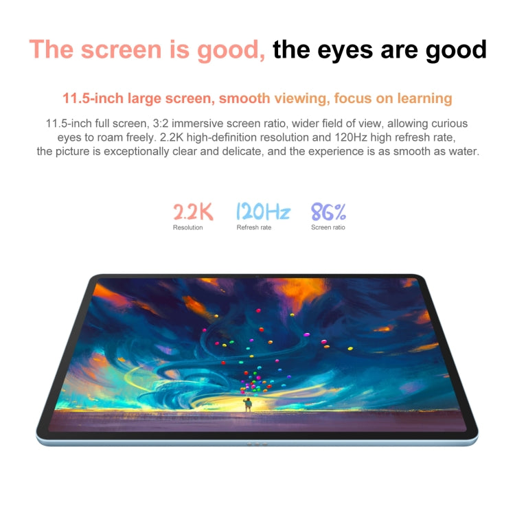 HUAWEI MatePad 11.5 inch 2023 WIFI, 8GB+128GB Diffuse Screen, HarmonyOS 3.1 Qualcomm Snapdragon 7 Gen 1 Octa Core, Not Support Google Play(Blue) - free shipping - PMC TechLife - Order now!