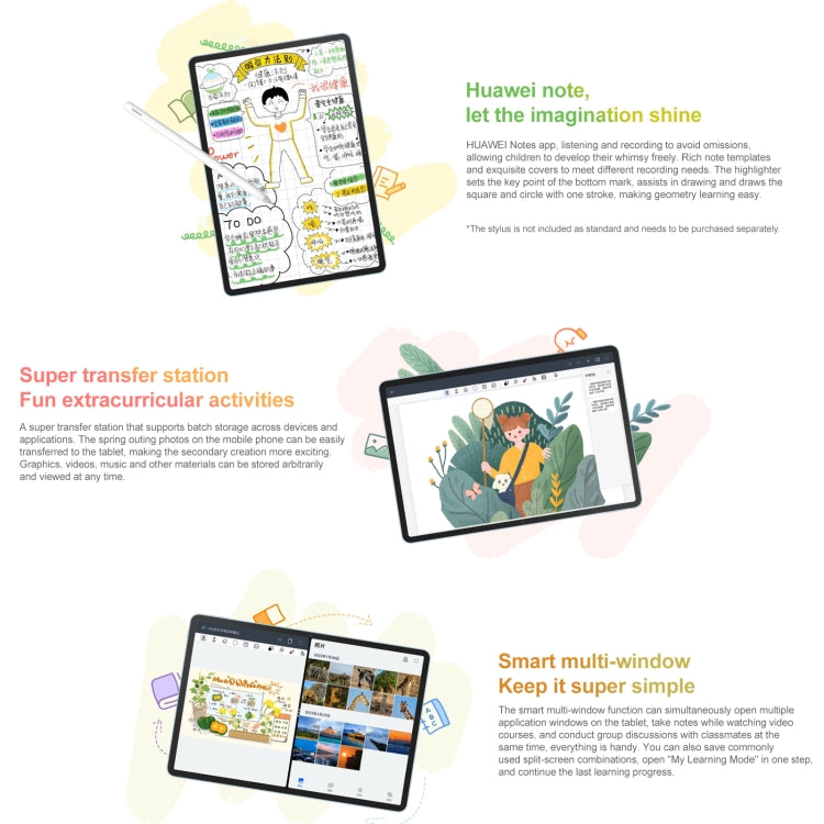 HUAWEI MatePad 11.5 inch 2023 WIFI, 8GB+256GB, HarmonyOS 3.1 Qualcomm Snapdragon 7 Gen 1 Octa Core, Not Support Google Play(Blue) - free shipping - PMC TechLife - Order now!