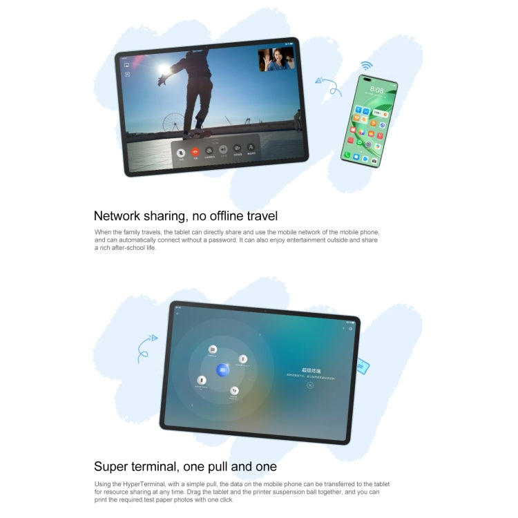 HUAWEI MatePad 11.5 inch 2023 WIFI, 8GB+128GB Diffuse Screen, HarmonyOS 3.1 Qualcomm Snapdragon 7 Gen 1 Octa Core, Not Support Google Play(Blue) - free shipping - PMC TechLife - Order now!