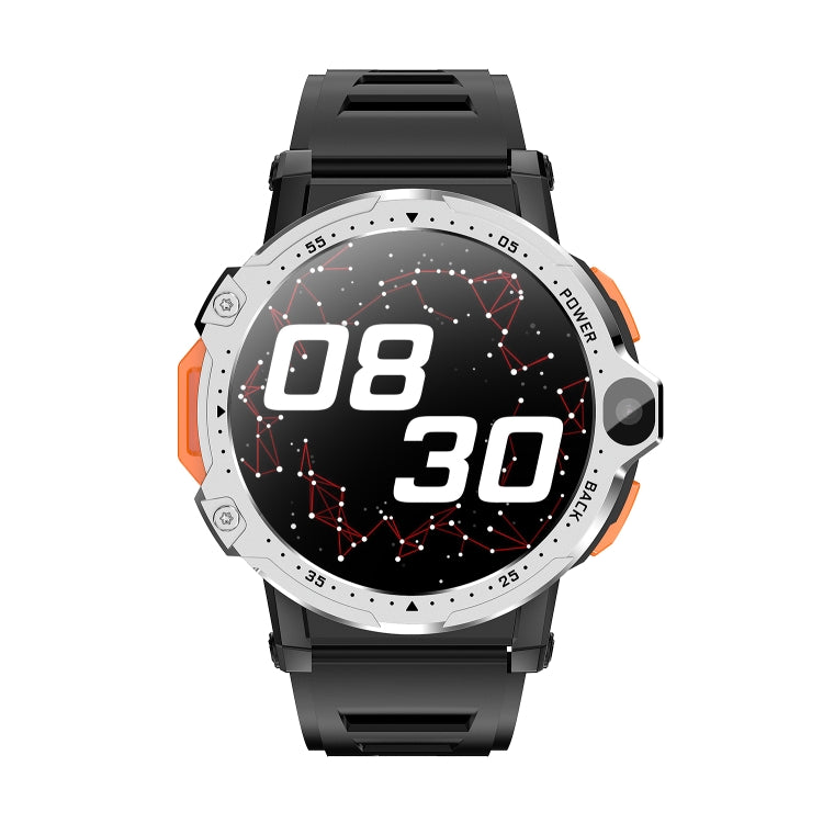 ZGP PG999 1.54 inch HD Round Screen 4G Smart Watch Android 8.1, Specification:2GB+16GB(Silver) - free shipping - PMC TechLife - Order now!