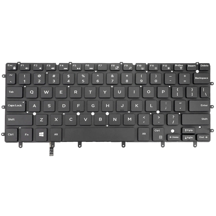 For Dell XPS 13 9343 13 9350 9360 US Version Backlight Laptop Keyboard(Black) - Dell Spare Parts by PMC TechLife | Online Shopping South Africa | PMC TechLife | Buy Now Pay Later Mobicred