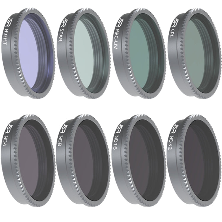 For Insta360 GO 2 / GO 3 JSR LS Series Camera Lens Filter, Filter:8 in 1 UV CPL ND8/16/32/64 STAR NIGHT - free shipping - PMC TechLife - Order now!