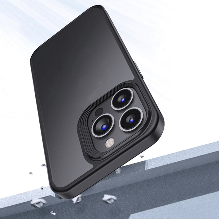 For iPhone 15 Pro Max Shield Frosted Skin Feel Phone Case(Black) - free shipping - PMC TechLife - Order now!