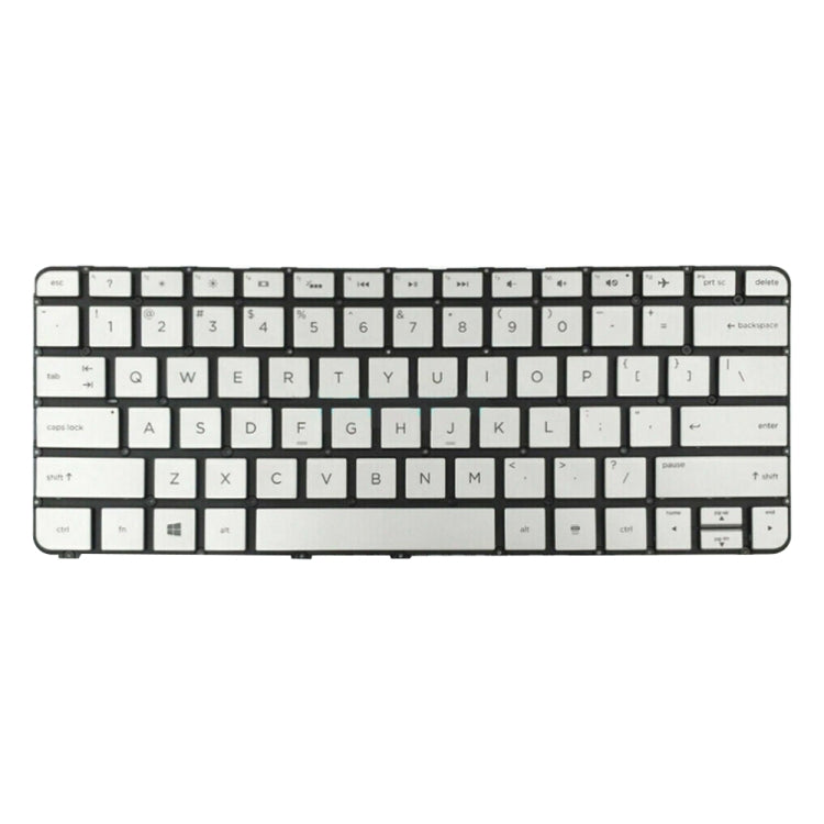 For HP X360 13-4000 US Version Laptop Backlight Keyboard(Silver) - HP Spare Parts by PMC TechLife | Online Shopping South Africa | PMC TechLife | Buy Now Pay Later Mobicred
