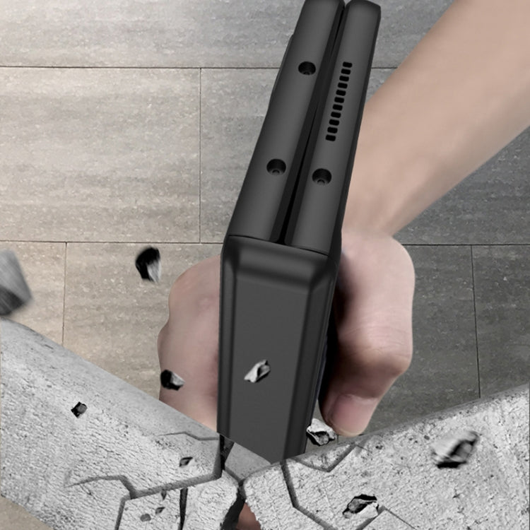 For Samsung Galaxy Z Fold5 GKK Integrated Magnetic Full Coverage Folding Phone Case(Silver) - Galaxy Z Fold5 Cases by GKK | Online Shopping South Africa | PMC TechLife | Buy Now Pay Later Mobicred