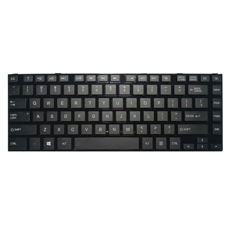 For TOSHIBA L840 / L800 Laptop Keyboard with Frame - Replacement Keyboards by PMC TechLife | Online Shopping South Africa | PMC TechLife