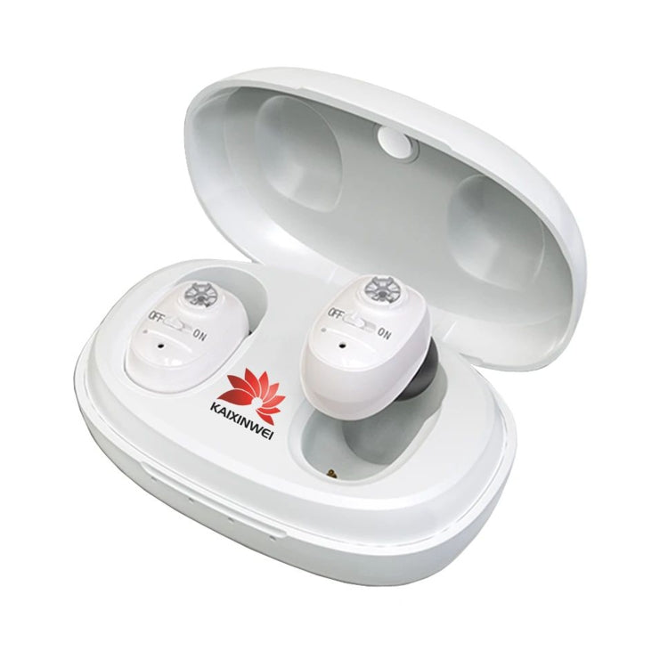 KAIXINWEI VHP-1607B DC3.7V In-ear Hearing Aid Sound Amplifier(White) - Hearing Aids by PMC TechLife | Online Shopping South Africa | PMC TechLife | Buy Now Pay Later Mobicred