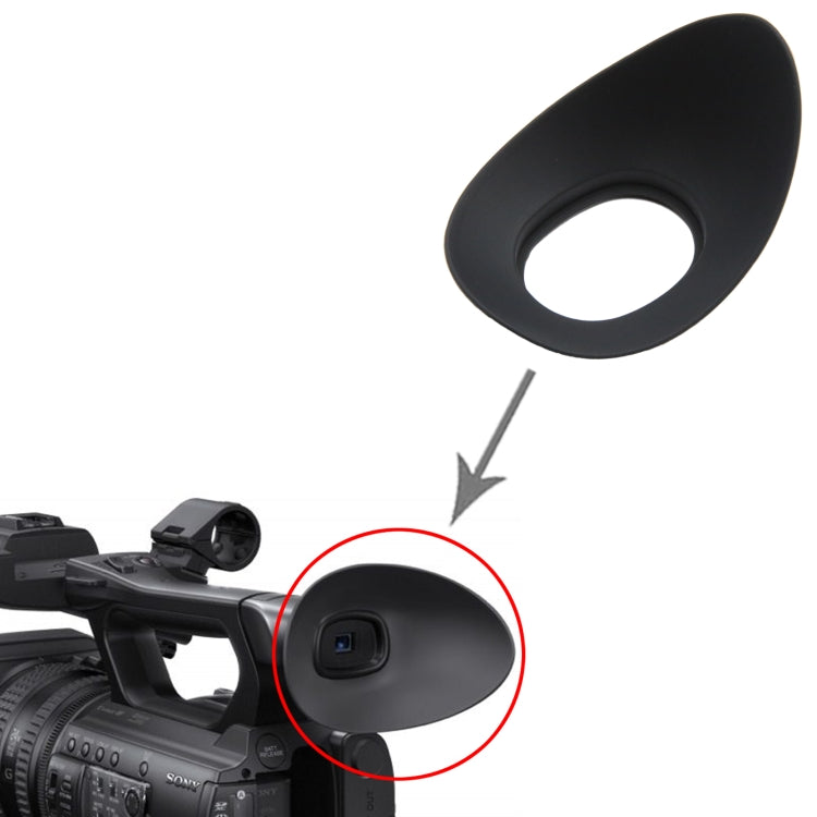 For Sony HXR-NX100 Camera Viewfinder / Eyepiece Eyecup - Eyecups by PMC TechLife | Online Shopping South Africa | PMC TechLife | Buy Now Pay Later Mobicred