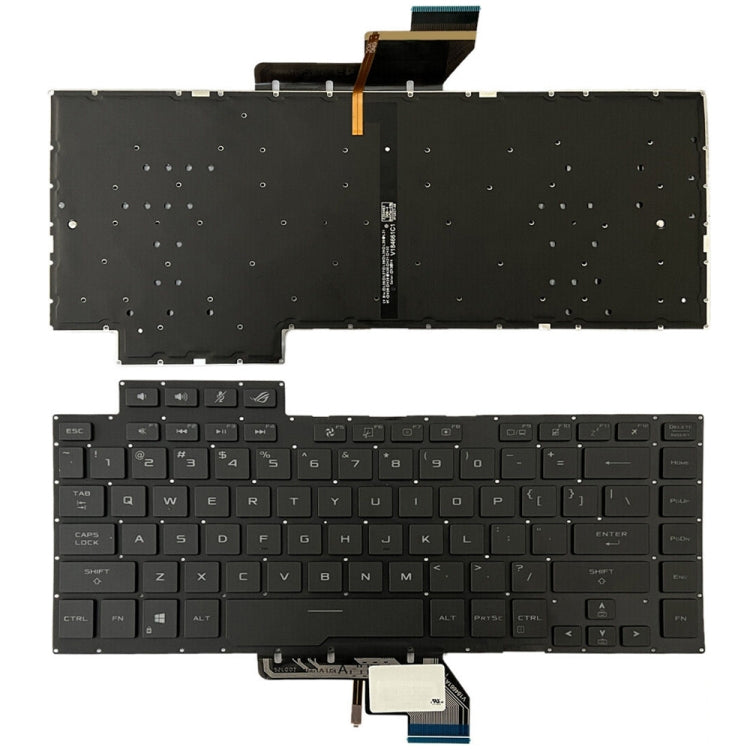 US Version Backlight Laptop Keyboard For Asus ROG GU502G GU502GV GU502GU(White Light) - Asus Spare Parts by PMC TechLife | Online Shopping South Africa | PMC TechLife
