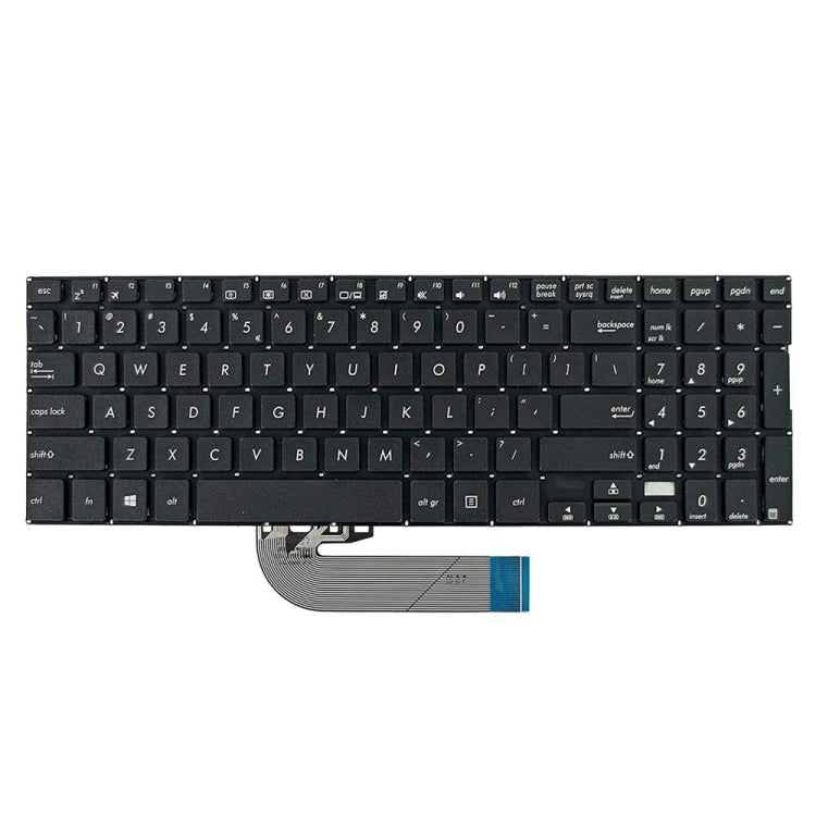 For ASUS TP500 TP500L TP500LA/LB TP500LN US Version Laptop Keyboard(Black) - Asus Spare Parts by PMC TechLife | Online Shopping South Africa | PMC TechLife | Buy Now Pay Later Mobicred