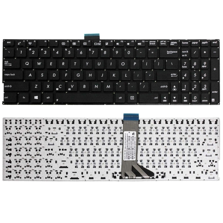 For ASUS X553 US Version Laptop Keyboard(Black) - Asus Spare Parts by PMC TechLife | Online Shopping South Africa | PMC TechLife