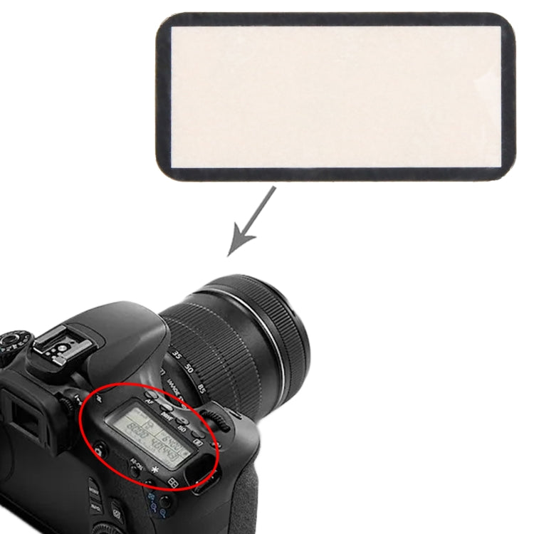 For Canon EOS 60D Top Cover Shoulder LCD Outer Lens - free shipping - PMC TechLife - Order now!