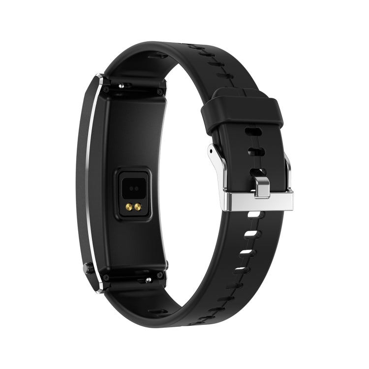 K13S 1.14 inch TFT Screen Silicone Strap Smart Calling Bracelet Supports Sleep Management/Blood Oxygen Monitoring(Black) - Smart Wristbands by PMC TechLife | Online Shopping South Africa | PMC TechLife | Buy Now Pay Later Mobicred