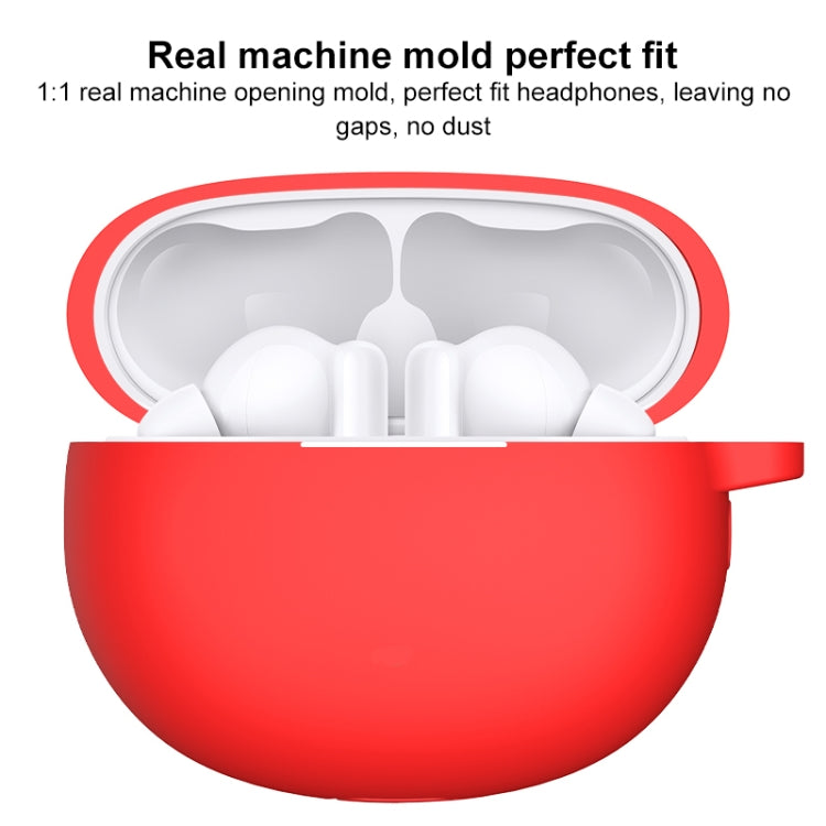 For Xiaomi Redmi Buds 4 Active Shockproof Silicone Earphone Protective Case with Hook(Sky Blue) - Xiaomi Earphone Case by PMC TechLife | Online Shopping South Africa | PMC TechLife