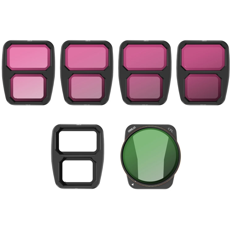 For DJI Air 3 STARTRC Drone Lens Filter, Lens:6 in 1 ND8/16/32/64 UV CPL - free shipping - PMC TechLife - Order now!