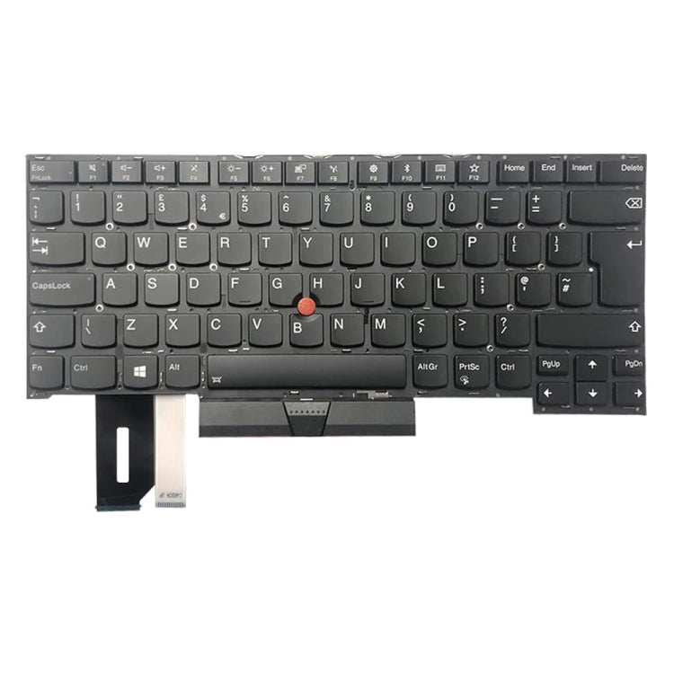 For Lenovo Thinkpad T490S 20NX 20NY UK Version Laptop Keyboard - Lenovo Spare Parts by PMC TechLife | Online Shopping South Africa | PMC TechLife