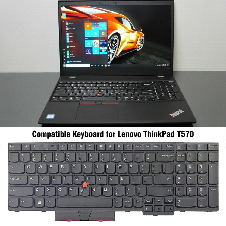 For Lenovo ThinkPad T570 Laptop Keyboard - Lenovo Spare Parts by PMC TechLife | Online Shopping South Africa | PMC TechLife | Buy Now Pay Later Mobicred