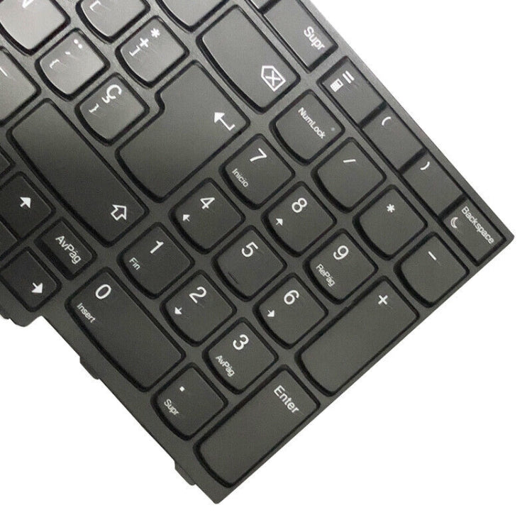 For Lenovo ThinkPad E580 / L580 / E585 Spanish Version Backlight Laptop Keyboard - Lenovo Spare Parts by PMC TechLife | Online Shopping South Africa | PMC TechLife