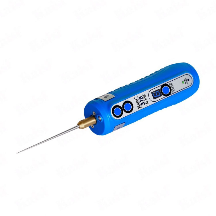 Kaisi 316-A Integrated Adjustment Electric Glue Remover with LED Light - Dust Remove Tool by Kaisi | Online Shopping South Africa | PMC TechLife | Buy Now Pay Later Mobicred