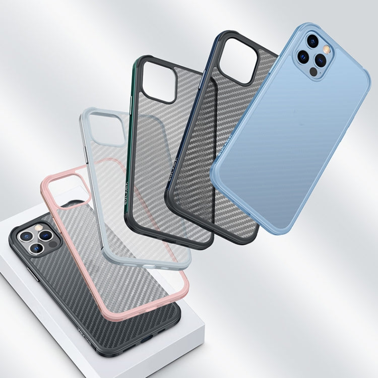 For iPhone 13 Pro Max SULADA Luxury 3D Carbon Fiber Textured Metal + TPU Frame Phone Case(Dark Green) - iPhone 13 Pro Max Cases by SULADA | Online Shopping South Africa | PMC TechLife
