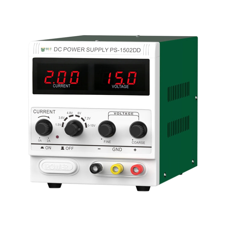 BEST 1502DD 15V / 2A Digital Display DC Regulated Power Supply, 220V EU Plug - free shipping - PMC TechLife - Order now!