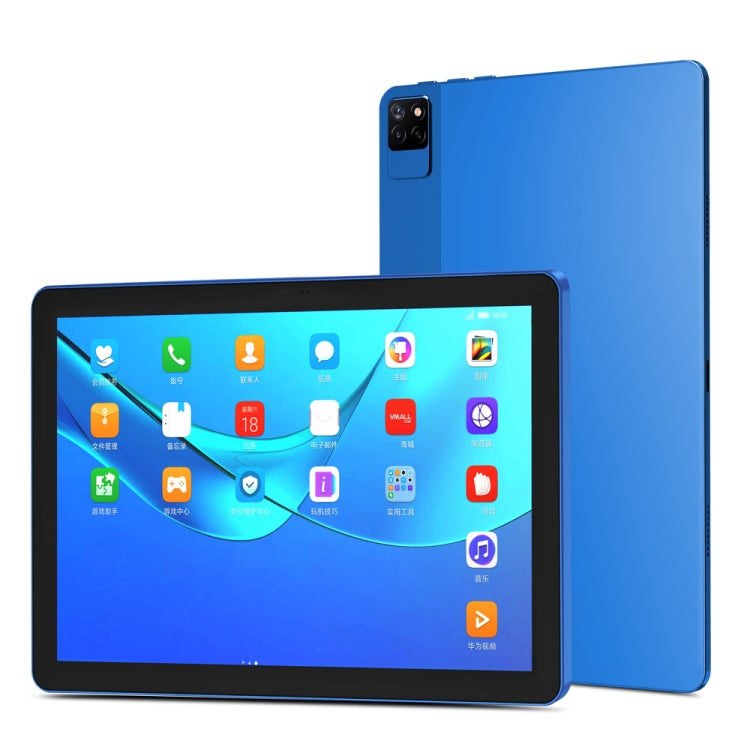 BDF P40 4G LTE Tablet PC 10.1 inch, 8GB+256GB, Android 12 MTK6762 Octa Core, Support Dual SIM, EU Plug(Blue) - free shipping - PMC TechLife - Order now!